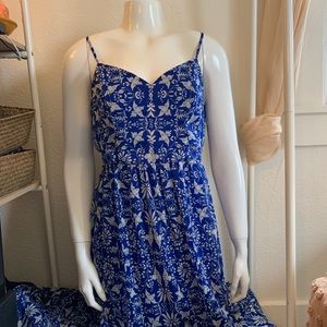 🔹🕊🔹xhilaration blue bird dress🔹🕊🔹